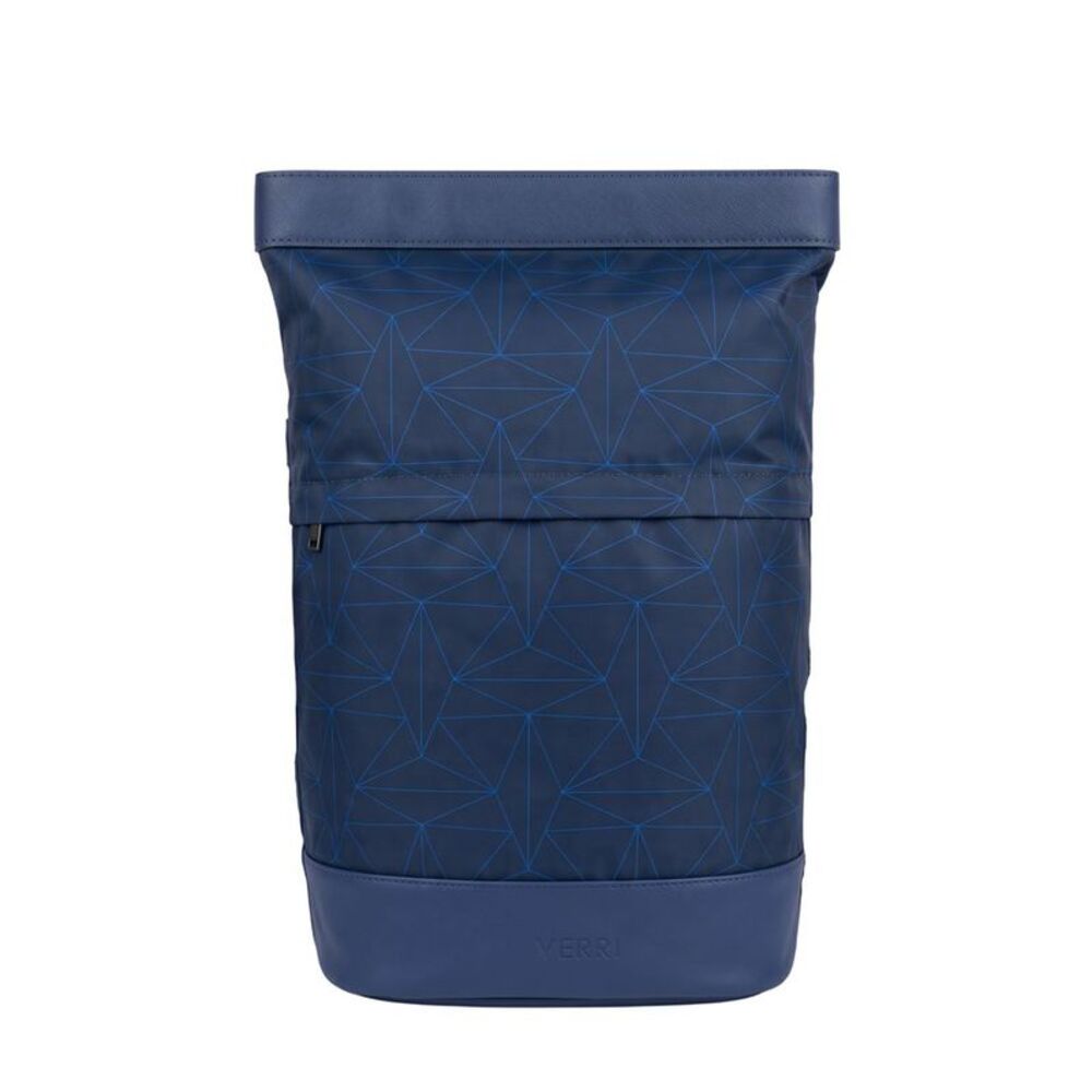 Verri Blue Polyurethane Men's Men's Backpack
